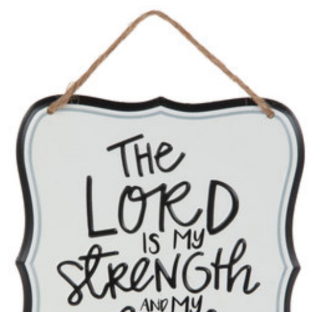 Psalm 28:7 Metal Wall Decor - Picture 5 of 6